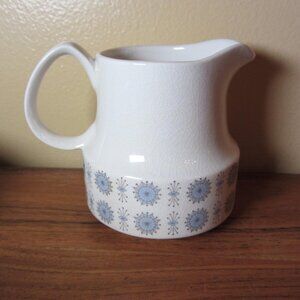 12 oz myott temptation england vintage creamer starburst atomic MCM (W3521)